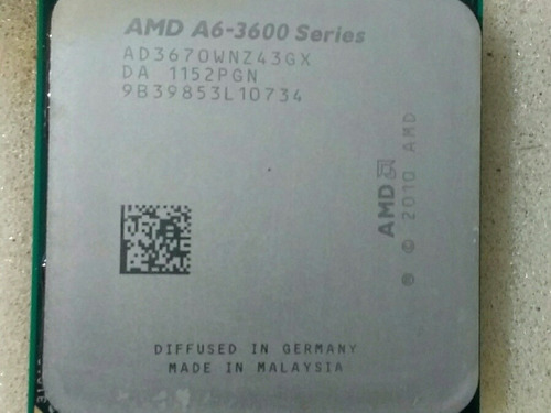 Procesador Quad-core Amd A Fm1 Integrado Nvidia 