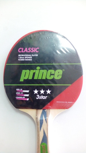 Raqueta De Ping Pong Prince Classic 3 Estrellas