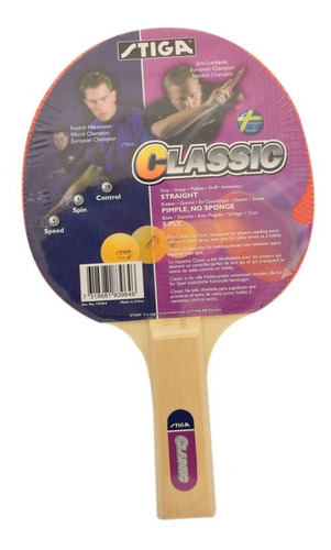 Raqueta De Ping Pong Recreacional Stiga Classic