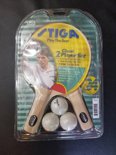 Raquetas De Tenis De Mesa Stiga Play The Best Set De 2