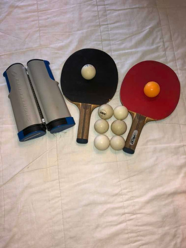 Raquetas Y Malla De Ping Pong