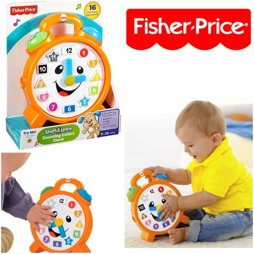 Reloj Aprende A Contar Fisher Price