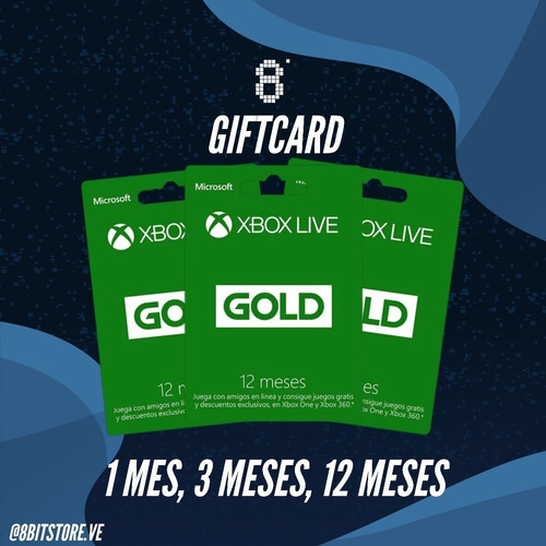 Xbox Live Gold  Meses