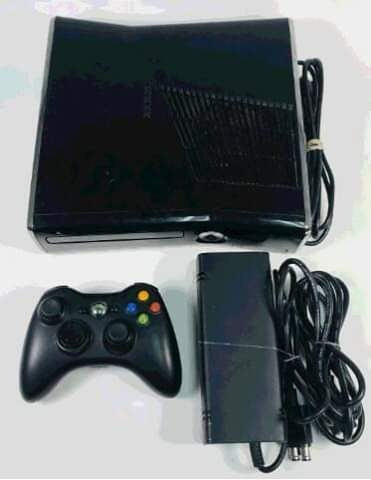 Xbox360 Original Negro Con Su Control