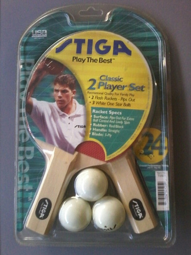 =juego Ping Pong = Stiga Classic = (completo) = 2 Jugadores