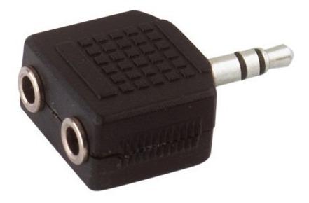5 Adaptador Divisor Audio Plug 1/4 Stereo 2 Jack 1/4 Mtech