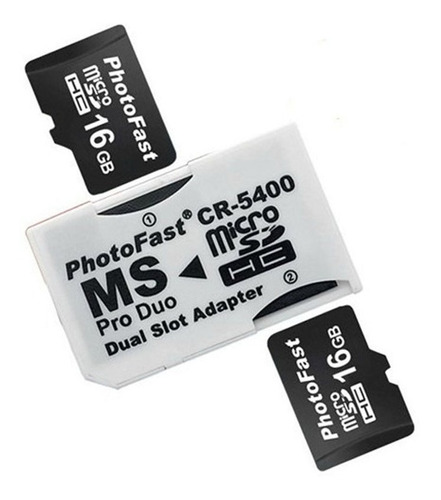 Adaptador De Micro Sd A Memory Stick Pro Duo Para Psp Sony