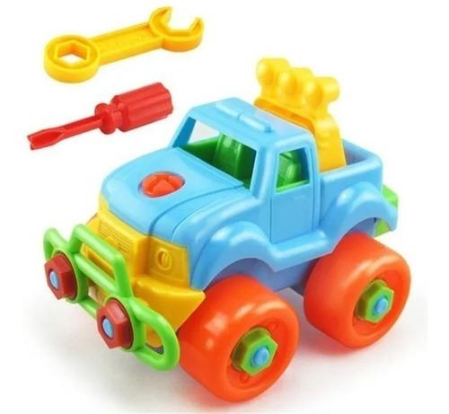 Carrito Armable Didáctico Para Niños Herramientas Set De 2