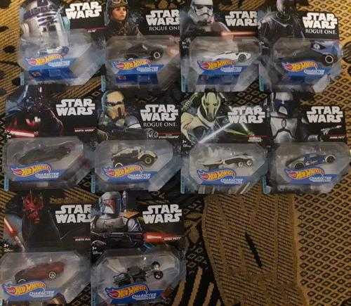 Carritos Hotwheels De Star Wars