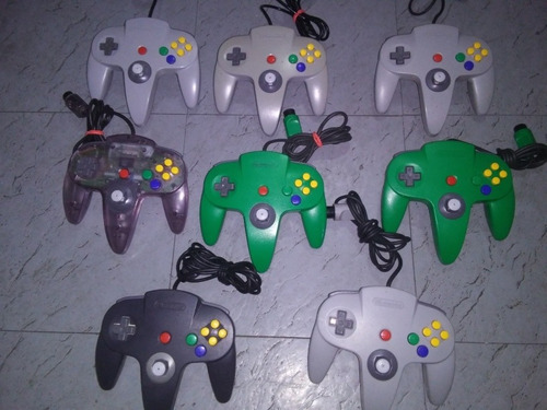 Controles Originales Nintendo 64 Como Nuevos. 15v C/u
