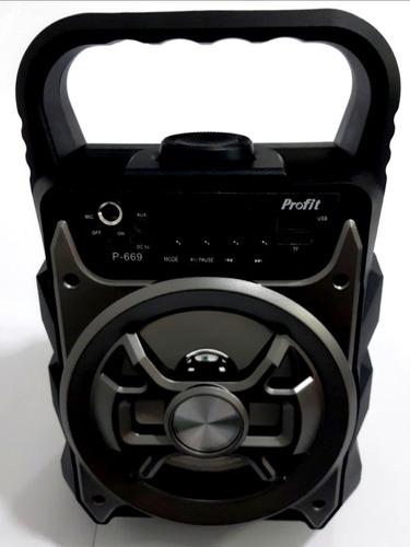 Corneta P689 Speaker Usb Pendrive Radio Aux Mp3 Tienda