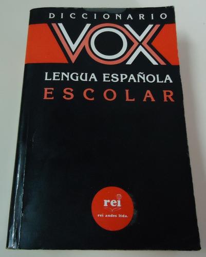 Diccionario Escolar Vox- Lengua Española