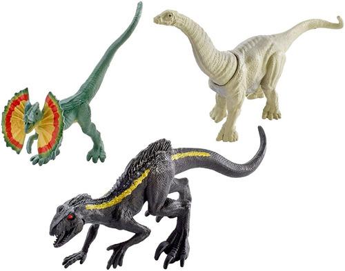 Dinosaurios Jurassic World Mini 3 Pack Juguetes Niños