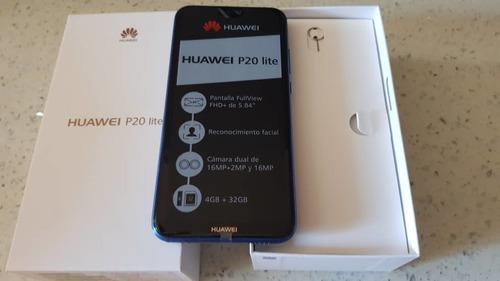 Huawei P20 Lite Azul Dual Sim 32 Gb Y 4 Gb Ram. En 200 Vrds.