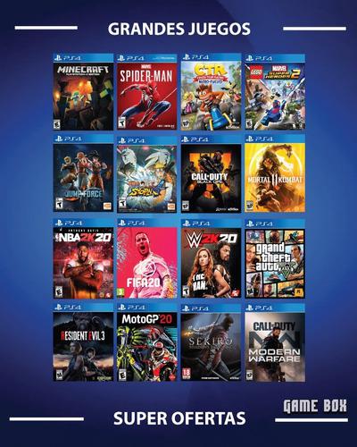 Juego Digitales Ps4 Originales