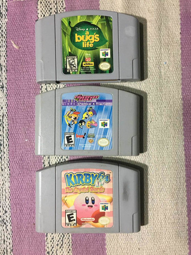 Juego Nintendo 64 Disney - Tie Powerpuff Girls - Kirby64