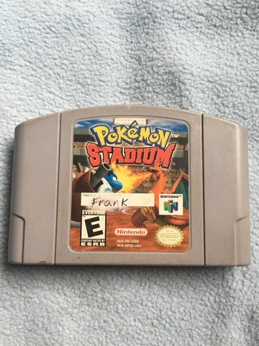 Juego Nintendo 64 Pokemon Stadium