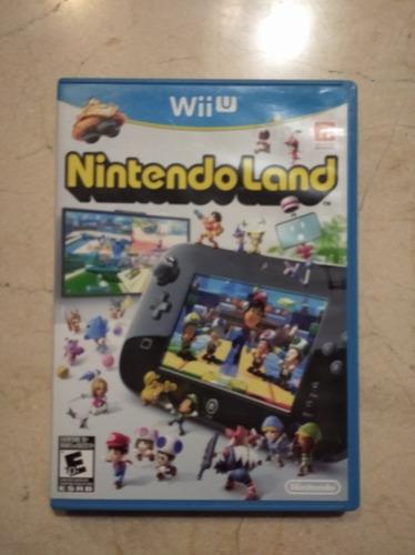 Juego Nintendo Land Wii U Muy Poco Usado