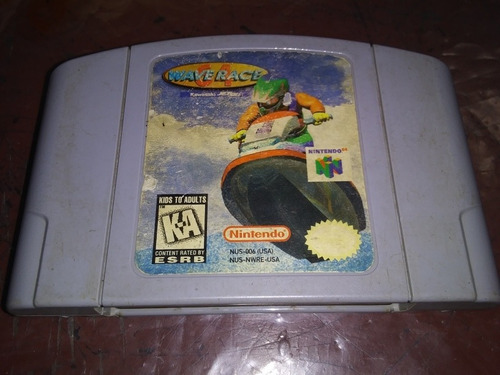Juego Original Wave Race Nintendo 64. Probado! 5v