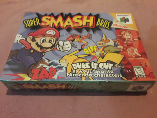 Juego Super Smash Bros Sellado Nuevo Nintendo 64 N64