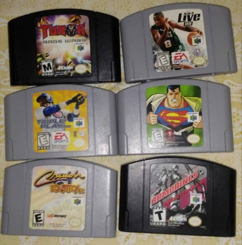 Juegos De Nintendo 64. N64 Cartuchos