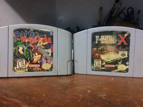 Juegos Nintendo 64 Banjo Y F Zero X
