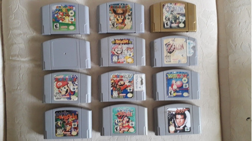 Juegos Varios Nintendo 64 Mario Bross Zelda Banyo 007