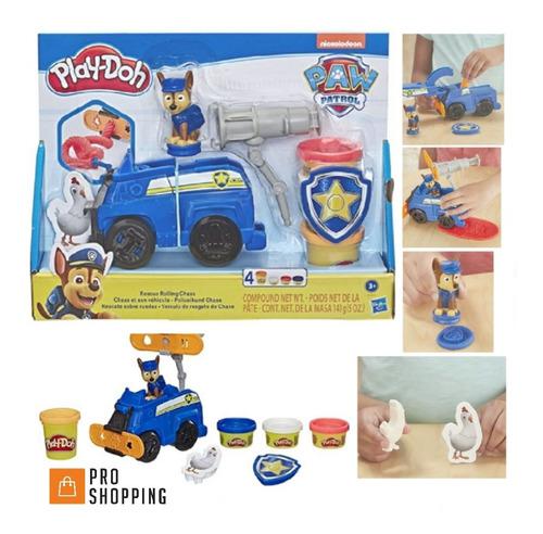 Juguete Play Doh Kit Paw Patrol Chase Plastilina Moldeable