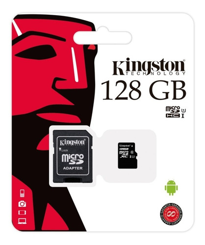 Kingston Sdcxgb - Tarjeta Microsd De 128 Gb