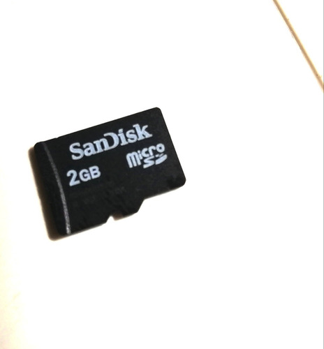 Memoria Micro Sd 2 Gb Scandisk
