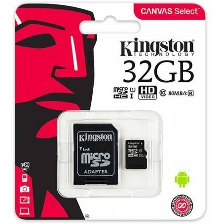 Memoria Micro Sd 32 Gb Kingston Clase 10 Original Xtc