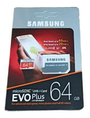 Memoria Micro Sd 64 Gb