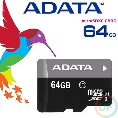 Memoria Micro Sd 64 Gb Adata Clase 10 A1 ¡mercado Líder!