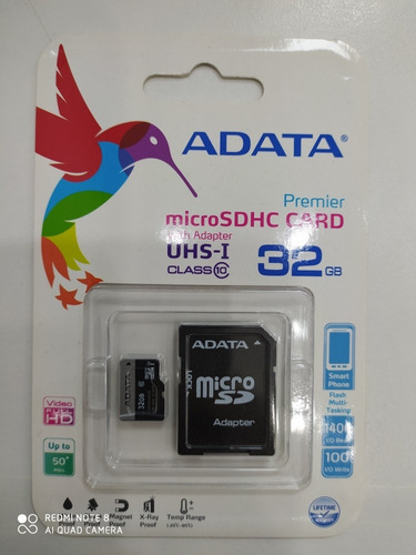Memoria Micro Sd Adata 8 Gb Y 32gb