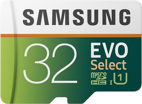 Memoria Micro Sd Samsung 32gb Evo Select Clase 10