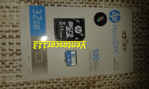 Memoria Micro Sdhc Hp De 32gb Nueva