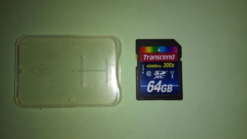 Memoria Transcend 64 Mb Clase 10