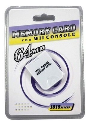 Memory Card 64mb Memoria Consola Nintendo Wii  Bloques