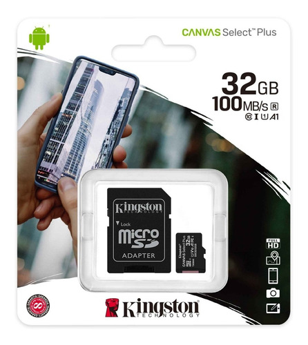 Micro Sd Kinsgton 32 Gb 100% Original Clase % Selladas