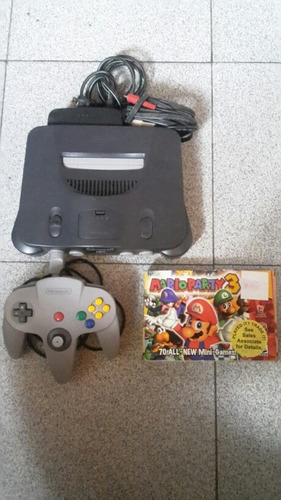 Nintendo 64 Completo Con Mario Party 3