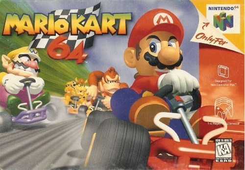 Nintendo 64 Con 12 Juegos Exclusivos (mario Kart)