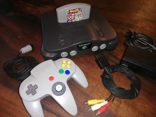 Nintendo 64 + Control + Cable Av Original + Juego Mario!