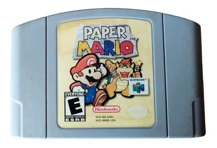 Paper Mario Juego Nintendo 64 N64