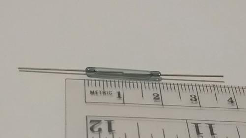 Reed Switch (interruptor Magnetico) Normalmente Abierto 21mm