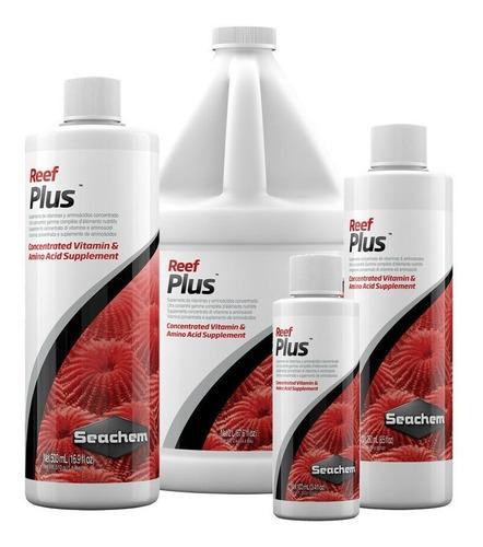 Reef Plus Vitaminas Corales Marino De Seachem 250 Ml