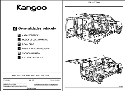 Renault Kangoo Motor D7f, E7j Y F8q Manual_de Generalidades