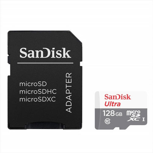 Sandisk Ultra Tarjeta Micro Sdxc 128gb Uhs-i Cmb/s