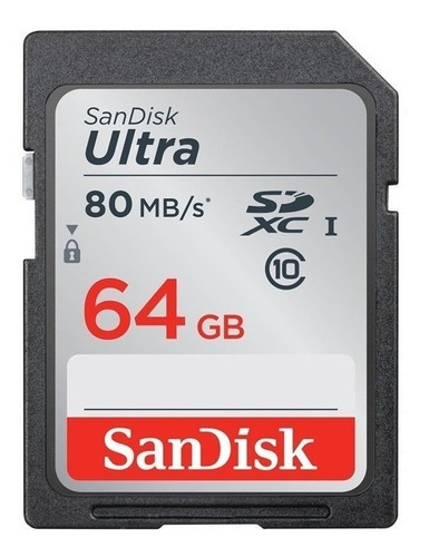Sandisk Ultra Tarjeta Sdxc 64gb Uhs-i Clase mb/s