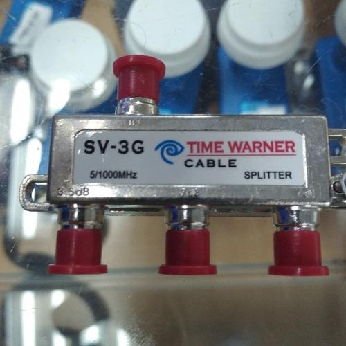 Splitter Ncm De 3 Vías 1000 Mhz, Cable Coaxial, Inter,