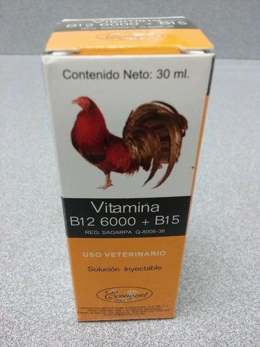 Super Vitamina B12 6000 + B15 De 30ml 40 Vrdes (cad. 2022)
